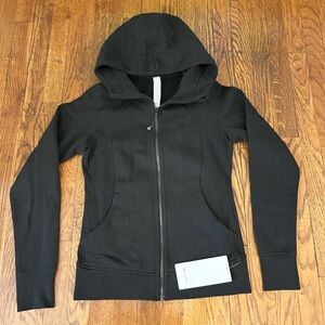 NWT Black Lululemon Full Zip Scuba Hoodie
